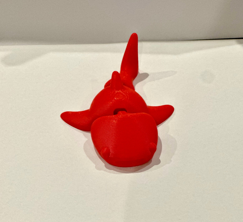 Mini Whale Shark – 3D Printed Deep Sea Gentle Giant (5" x 4", 12 oz)